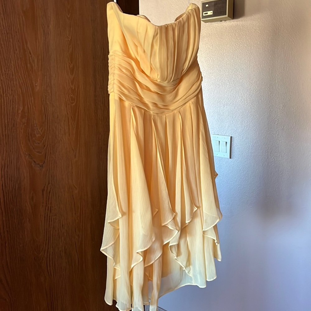 Yellow Bridesmaid Dress